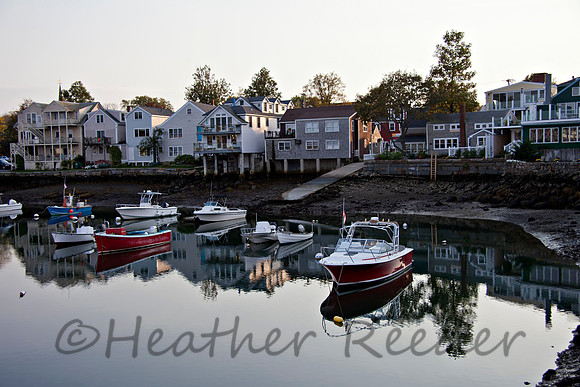 Sunset at Rockport, MA