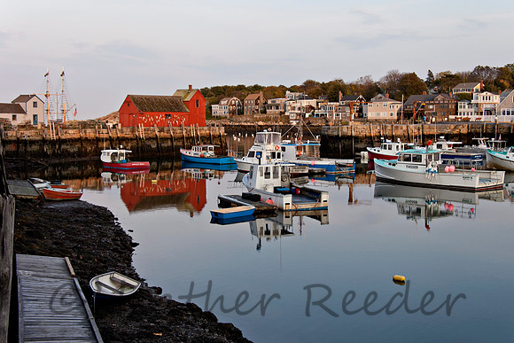 Sunset at Bearskin Neck, Massachusetts