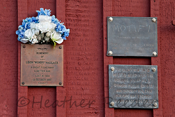 Memorial for men lost at sea