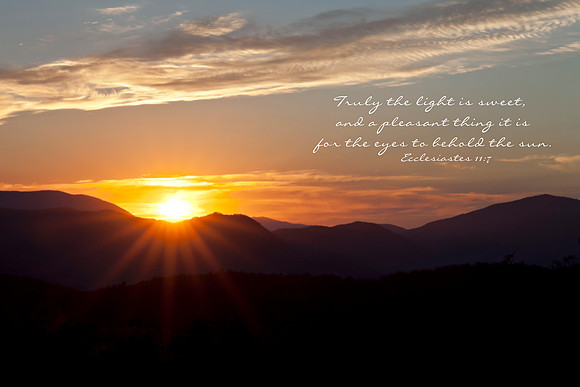 Sunset in The Smokies