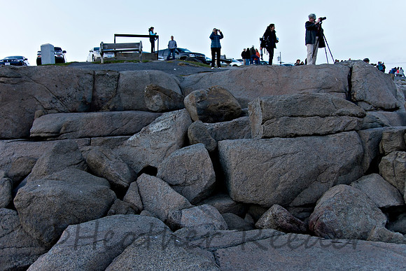 Our hike down to shoot Nubble Lighthouse. That was fun!