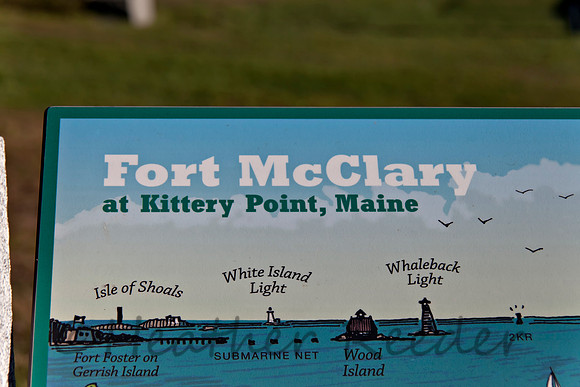 We could see several lighthouse from Kittery Point